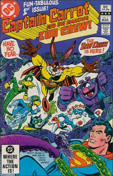 Captain Carrot and His Amazing Zoo Crew issue 1