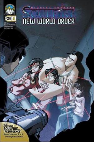 Michael Turner's Soulfire: New World Order issue 4 Francisco Herrera Cover
