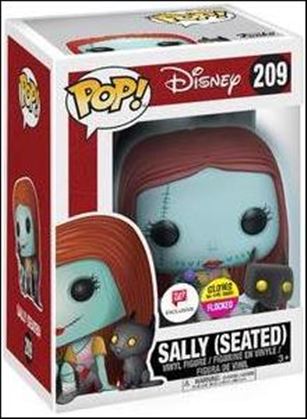 POP! Disney figure 209-B Sally (Seated) (Flocked) (Glow) Walgreens