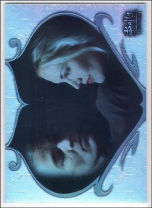 Buffy the Vampire Slayer: Connections (Parallel Foil Base Set) card BC24 Spike + Harmony: Lust Connection