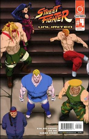 Street Fighter Unlimited issue 4-B Jeffrey 