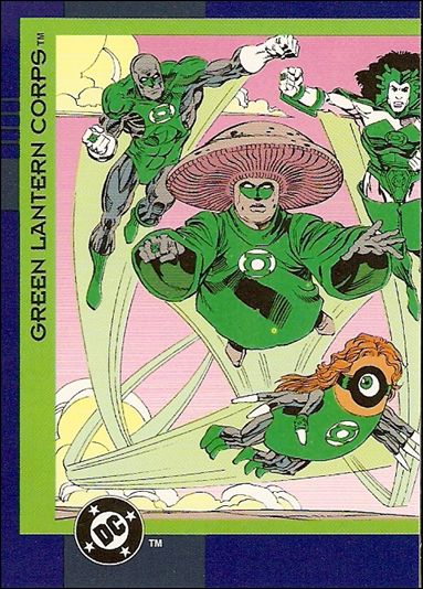 DC Cosmic Teams (Base Set) card 22 Green Lantern Corps: Card 1