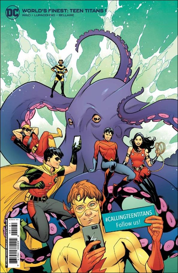 World's Finest: Teen Titans issue 1-G Emanuela Lupacchino 1:50 Cardstock Cover