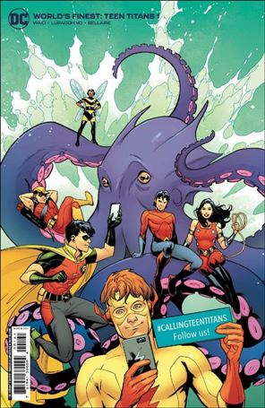 World's Finest: Teen Titans issue 1-G Emanuela Lupacchino 1:50 Cardstock Cover