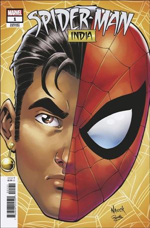 Spider-Man: India (2023) issue 1-F Todd Nauck Headshot Cover