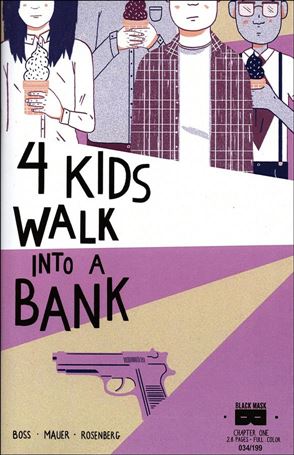 4 Kids Walk into a Bank issue 1-N WonderCon Cover 1/199