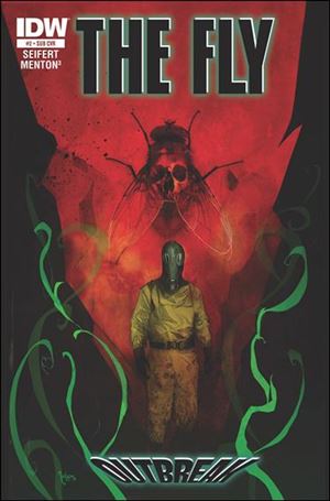 Fly: Outbreak issue 2-B Damien Worm Subscription Cover