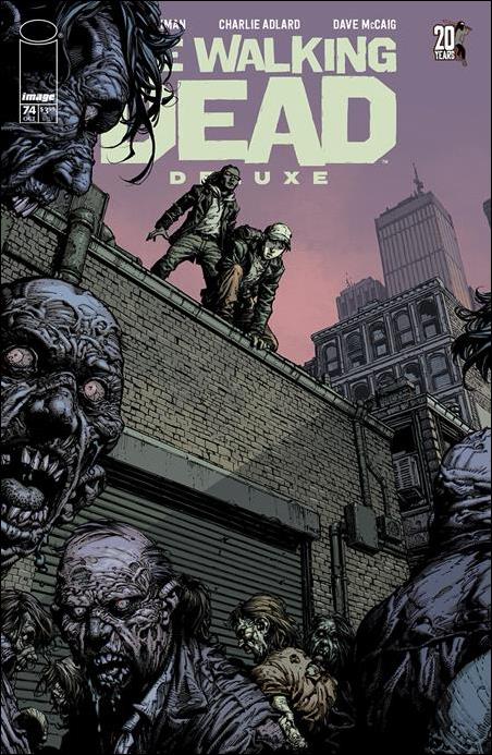 Walking Dead Deluxe issue 74 David Finch Cover