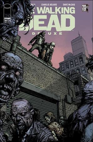 Walking Dead Deluxe issue 74 David Finch Cover