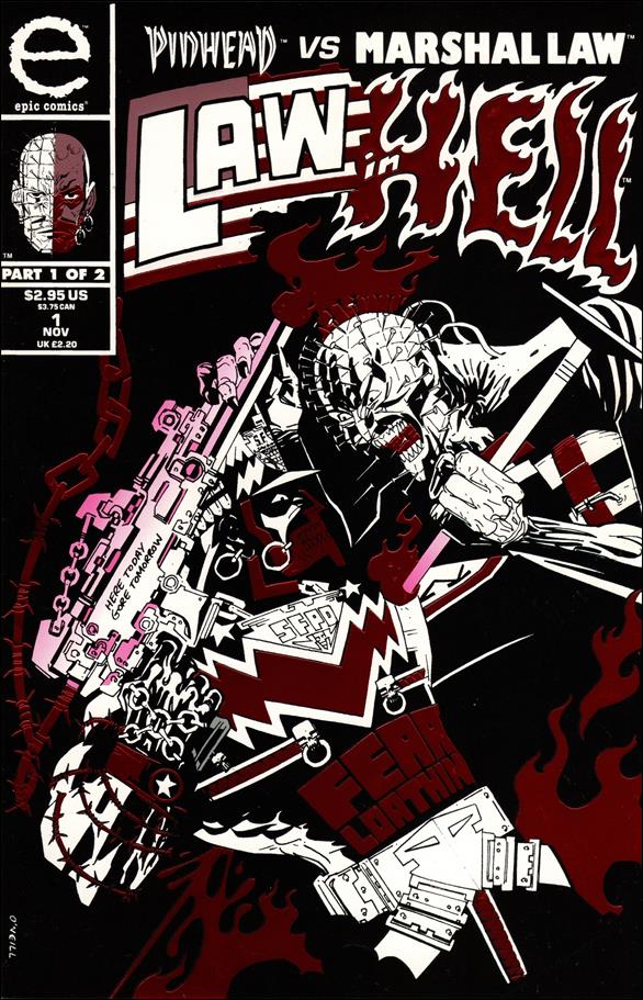 Pinhead vs Marshal Law: Law in Hell issue 1