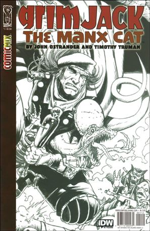 Grimjack: The Manx Cat issue 1-B Sketch Cover