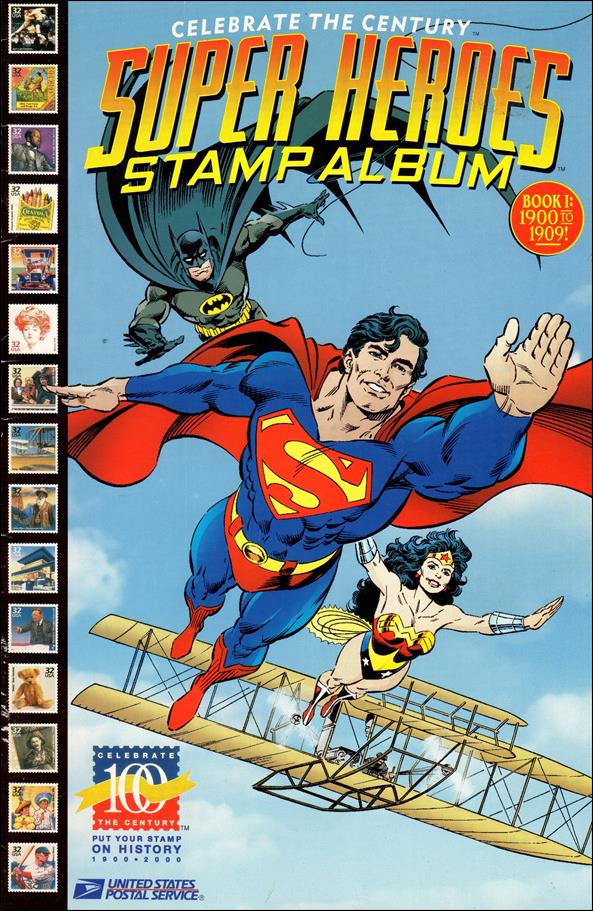 Super Heroes Stamp Album 1-A by DC