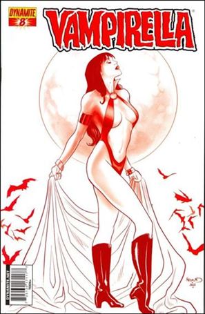 Vampirella (2010) issue 8-F Paul Renaud 1:10 Red Cover