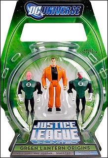 DC Universe: Justice League Unlimited - Fan Collection (3-Packs) figure 5 Green Lantern Origins