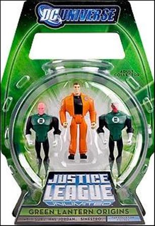DC Universe: Justice League Unlimited - Fan Collection (3-Packs) figure 5 Green Lantern Origins