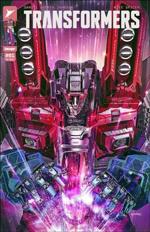 Transformers (2023) issue 1-V John Giang Retailer Exclusive Foil Cover