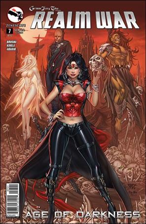 Grimm Fairy Tales Presents Realm War: Age of Darkness issue 7-B Paolo Pantalena Cover
