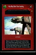 Star Wars: Reflections III (Base Set) card 63 You May Start Your Landing
