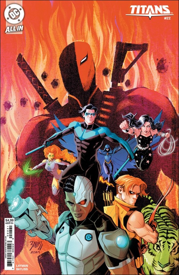 Titans (2023) issue 22-C Daniel Bayliss Cardstock Cover
