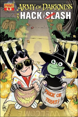 Army of Darkness vs. Hack/Slash issue 4-D Ken Haeser 