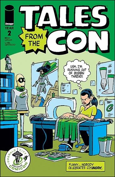 Tales from the Con issue 2-B Emerald City Comicon Cover