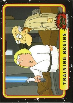 Family Guy Presents Episode IV A New Hope (Base Set) card 23 Training Begins