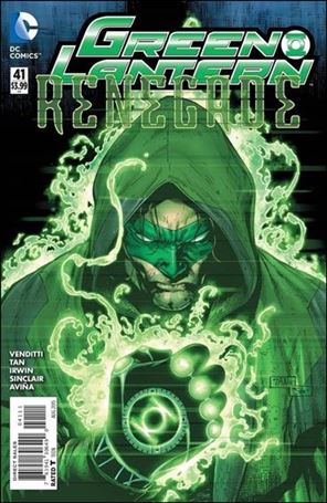 Green Lantern (2011) issue 41 Billy Tan Cover