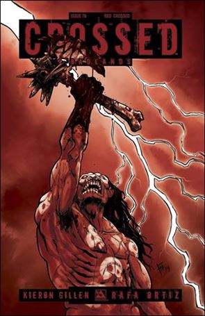Crossed: Badlands issue 76-F Red Crossed Cover 1:3