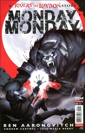 Monday Monday: A Rivers of London Story issue 2-B V.V. Glass Cover