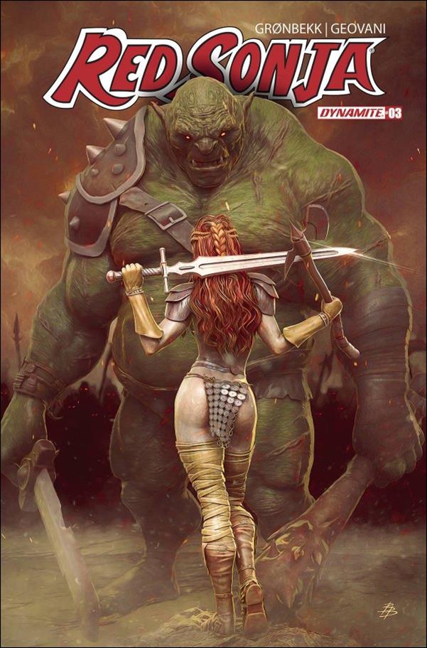 Red Sonja (2023) issue 3-C Björn Barends Cover