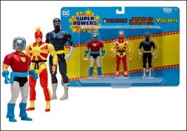 Super Powers Collection Multi-Sets figure Nn1 Peacemaker, Judo Master, Vigilante