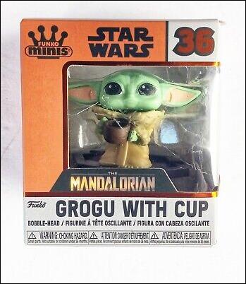 Funko Minis figure 36 Grogu with cup