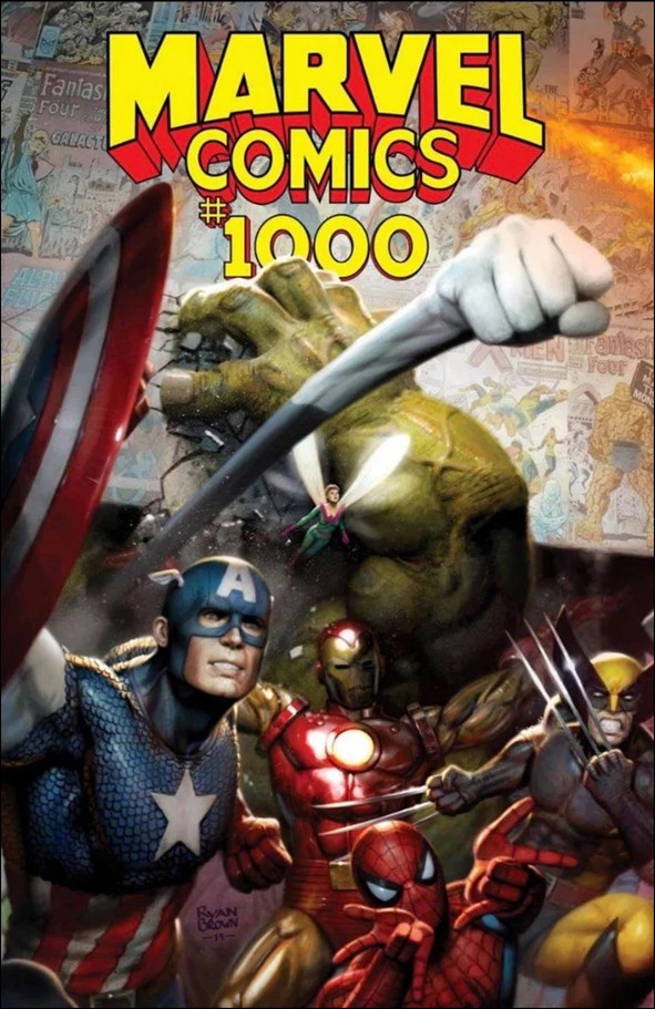 Marvel Comics (2019) issue 1000-T Ryan Brown Cover Limited 3000