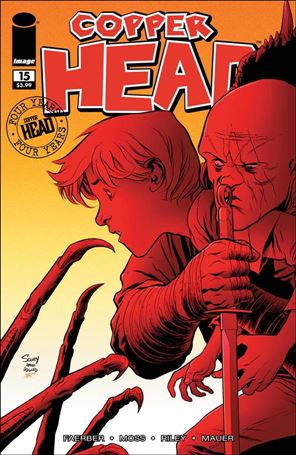 Copperhead issue 15-B Walking Dead Tribute Cover