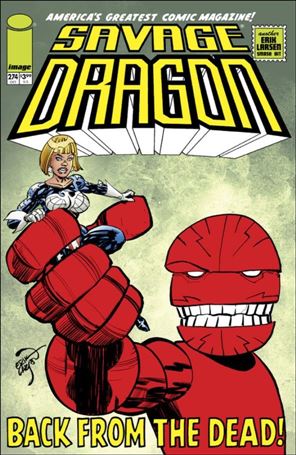 Savage Dragon (1993) issue 274 Erik Larson Cover
