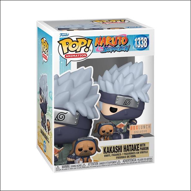 POP! Animation figure 1338 Kakashi Hatake with Pakkun (BoxLunch Exclusive)