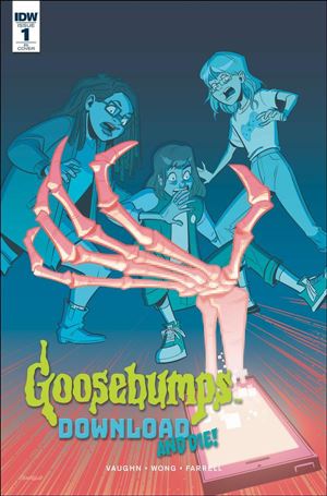 Goosebumps: Download and Die! issue 1-C Chris Fenoglio 1:10 Cover