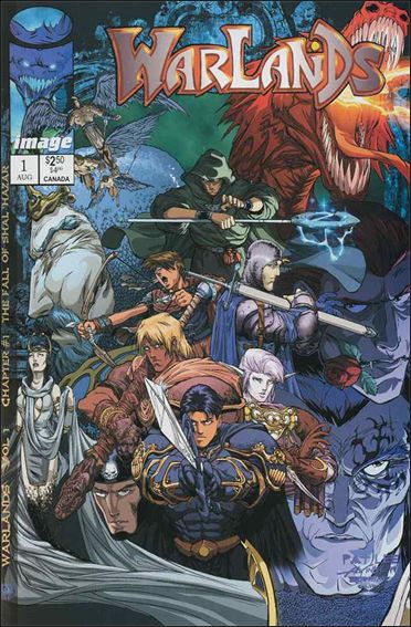 Warlands issue 1 Pat Lee "Group" Cover