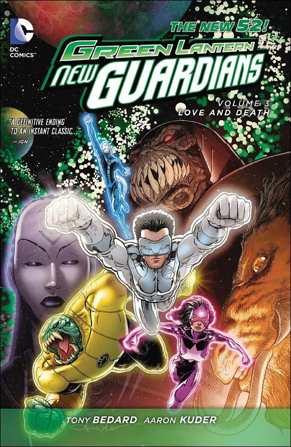 Green Lantern: New Guardians issue 3 Love and Death