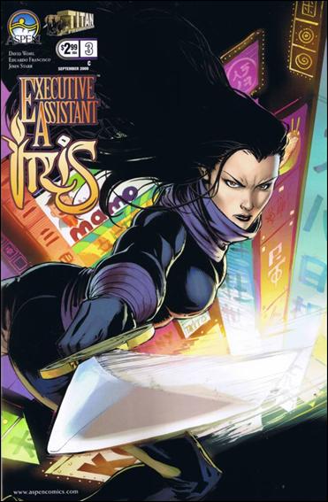Executive Assistant: Iris (2009) issue 3-C Marcus To Cover