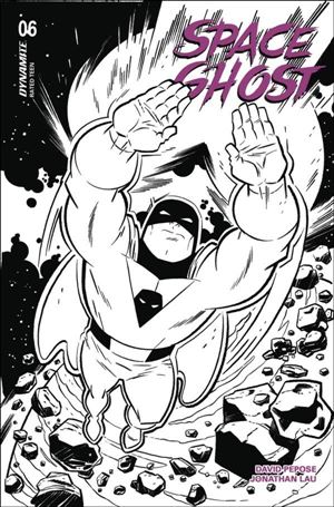 Space Ghost (2024) issue 6-I Anthony Marques B&W 1:20 Cardstock Cover