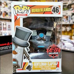 POP! Games figure 46-B Gentleman Claptrap EB Games  Exclusive