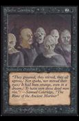 Magic the Gathering: Limited Edition Alpha (Base Set) card 125 Scathe Zombies