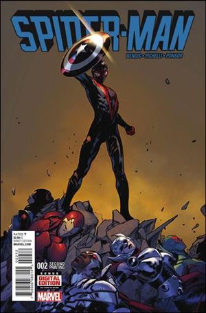 Spider-Man (2016) issue 2-D Sara Pichelli Cover (2nd Printing)