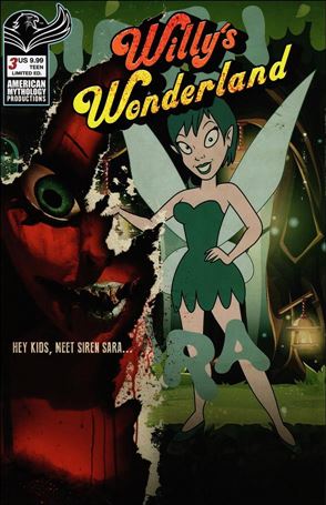 Willy's Wonderland issue 3-C Limited Edition Cover