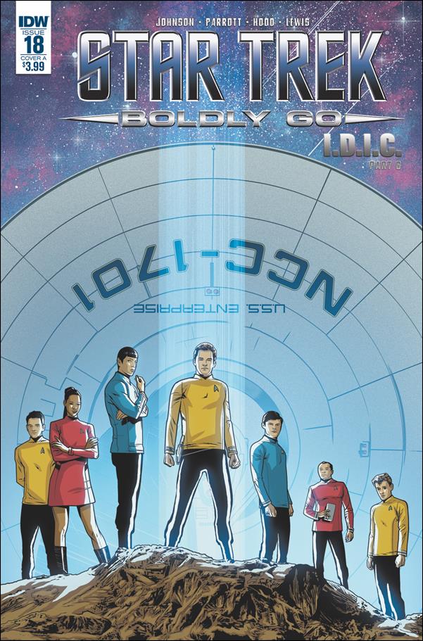 Star Trek: Boldly Go issue 18 Josh Hood Cover