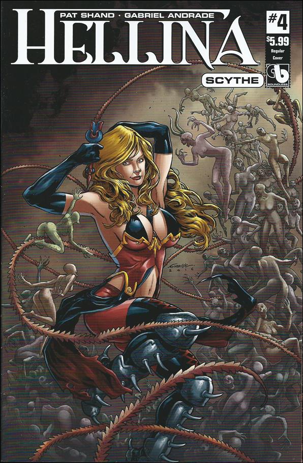 Hellina: Scythe issue 4 Gabriel Andreade Cover