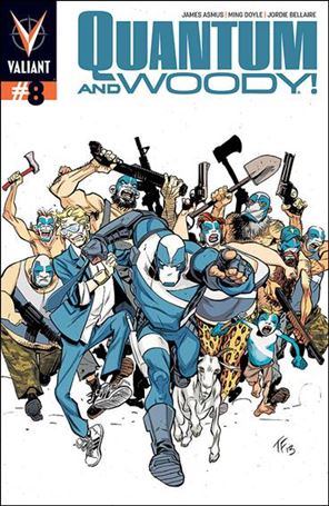 Quantum & Woody (2013) issue 8 Tom Fowler Cover
