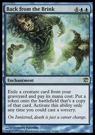 Magic the Gathering: Innistrad (Base Set) card 44 Back from the Brink
