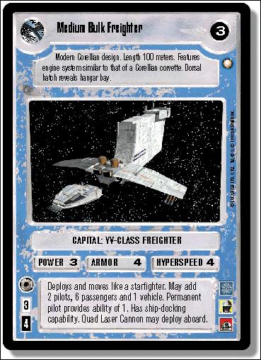 Star Wars: Special Edition Limited (Base Set) card 302 Medium Bulk Freighter